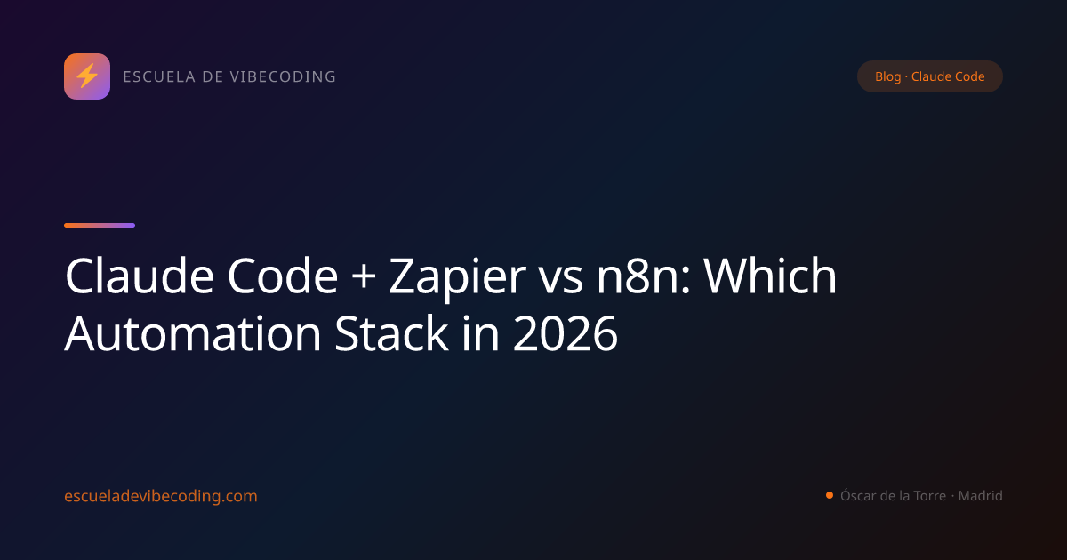 Claude Code + Zapier vs n8n: Which Automation Stack in 2026