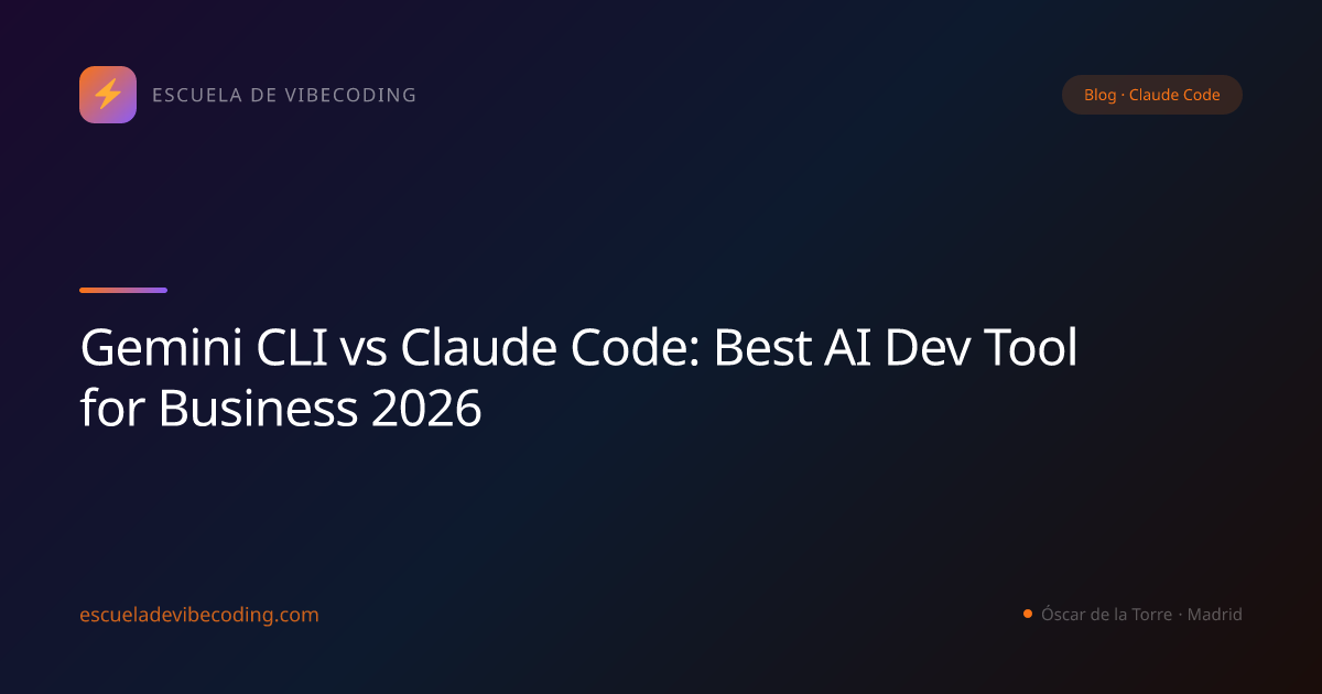 Gemini CLI vs Claude Code: Best AI Dev Tool for Business 2026