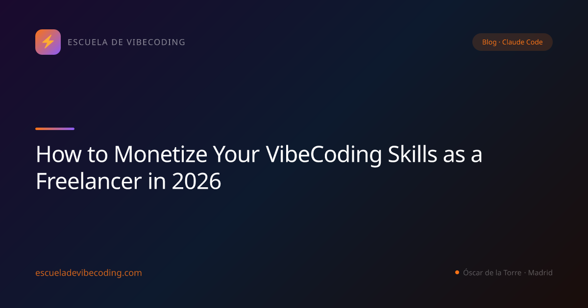 How to Monetize Your VibeCoding Skills as a Freelancer in 2026