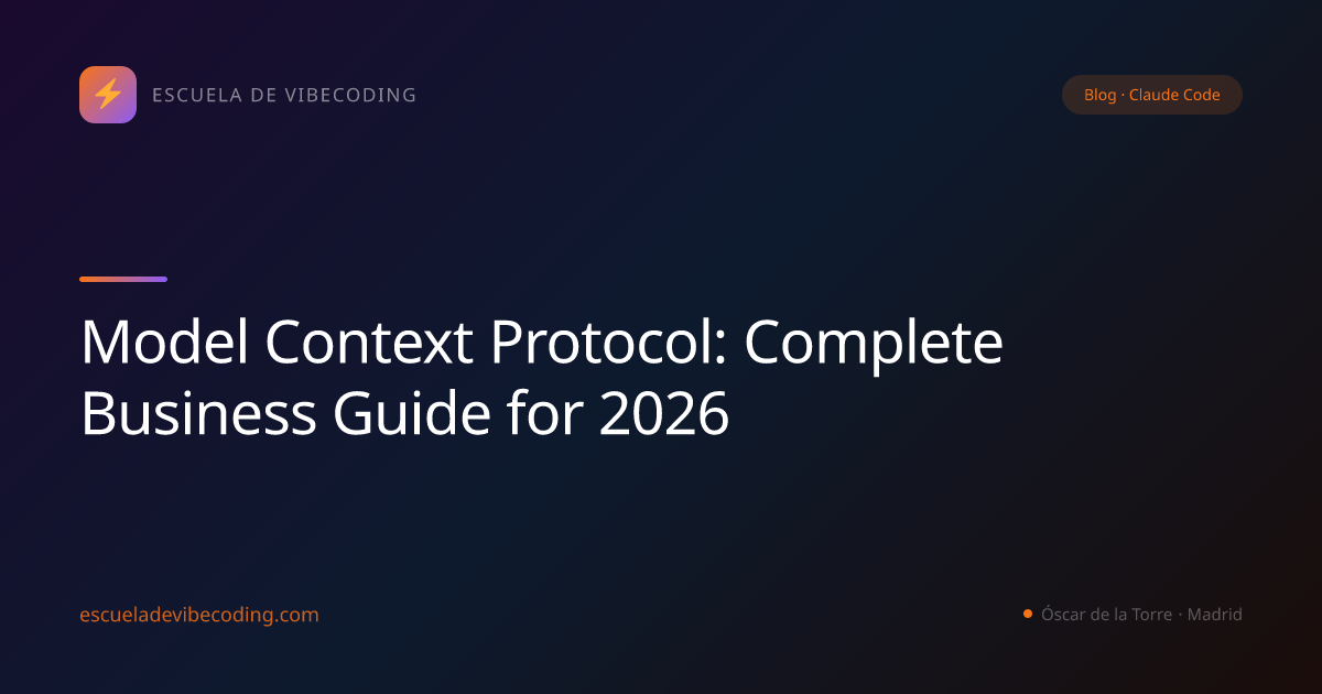Model Context Protocol: Complete Business Guide for 2026